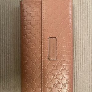 Gucci nude pink wallet for sale